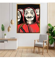 Altın  Çerçeveli tablo n435