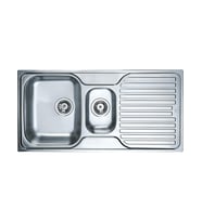 TEKA PRINCESS 60 1½B 1D Sağ Damlalıklı Tezgah Üstü Paslanmaz Çelik Eviye 40109153