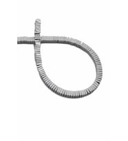 Hematit Taşı Kare Kesim Parlak Gümüş 4x1mm Doğal Taş Dizi