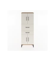 Hyperion Dolap 3 Raflı 2 Çekmeceli 4 Kapaklı 60x44x163 Çam-Aytaşı