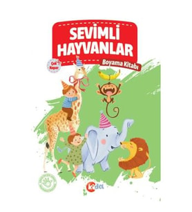 SEVİMLİ HAYVANLAR BOYAMA KİTABI