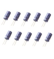 100uF 16V Elektrolitik Kondansatör 6x11mm - 10 Adet