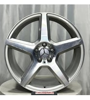 5 112 19 8.5-9.5 ET36-43 66.6 ÖN ARKA SILVER AMG JANT