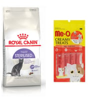 Royal Canin Sterilised 37 Kısırlaştırılmış Kedi Maması 2kg. + Meo Yengeçli Ödül