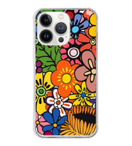 PrintiFy Apple iPhone 13 Pro Max Uyumlu Retro Color 2 Baskılı Şeffaf Köşe Korumalı Antişok Kılıf