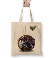 Rengar LoL League Of Legends Bez Çanta Uzun Saplı