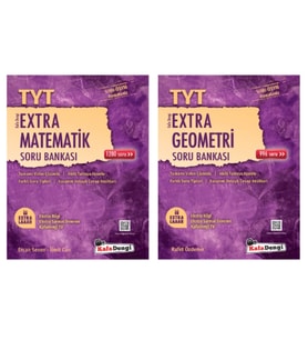 Kafa Dengi Yayınları TYT Sayısal Set Matematik - Geometri Extra Soru Bankası