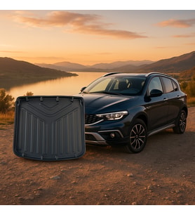 Fiat Egea Cross ile Uyumlu Bagaj Havuzu 3D Premium
