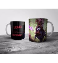 Pixxa  LULU Kişiye Özel İsimli Kupa Bardak (League of Legends, LOL)