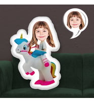 eJOYA Kişiye Özel Fotoğraflı Unicorn Yastık 115354