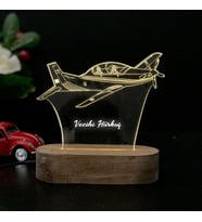 Vecihi Hürkuş 3D Led Tasarım Gece Lambası