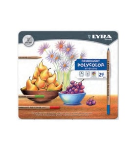Lyra Rembrandt Polycolor Kuru Boya 24 Renk 