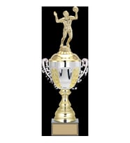 ODAK KUPA - Figürlü Kupalar - Voleybol Erkek Figürlü Kupalar FG-087 B - 46 cm