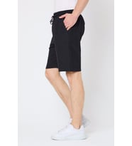 METALIC Erkek Siyah Regular Fit Şort & Bermuda (Siyah)