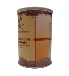 Doğan Baharatçılık Keten Tohumu 150Gr Öğütülmüş Toz Teneke Kutu