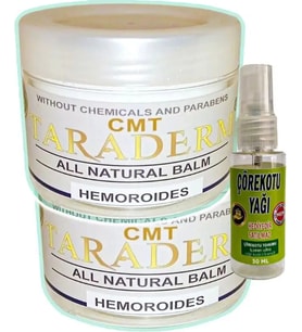 Süper Taraderm 100 ml 2 Adet + 30 ml Çörek Otu Yağ