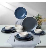 Keramika River Mix Yemek Takımı 18 Parça 6 Kişilik 399-950-959