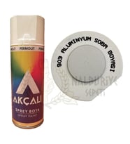 Akçalı Akrilik Sprey Boya ALÜMİNYUM GRİ SOBA BOYASI 400 ml - 903