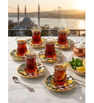 ESBEYCAM ÇAY SETİ