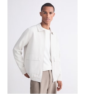 LCW Vision Bej Gömlek Yaka Erkek Ceket