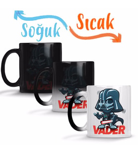 Vader Sihirli Kupa Bardak Porselen