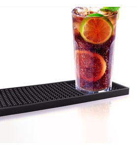 8x61 cm. Mat Siyah Renk Büyük Bar Lastiği cin380