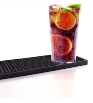8x61 cm. Mat Siyah Renk Büyük Bar Lastiği cin380