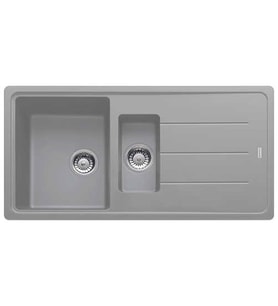 FRANKE Basis BFG 651 Stone Grey Tezgah Üstü Granit Eviye (Gri)