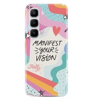 Infinix Hot 60 Kılıf Boutique Baskılı Resimli Manifest Pcode -080
