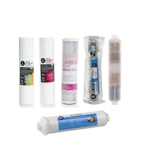 Sulook Açık Kasa Su Arıtma Cihazlarına Uyumlu 6'lı Filtre Seti 10 Aşamalı Lg Membranlı
