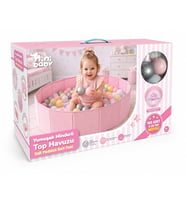Er-703 Yumuşak Mi̇nderli̇ Top Havuzu-Pembe