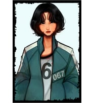 Hbb Squid Game Tasarım Ahşap Tablo