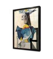 Picasso Çerçeveli Cam Tablo