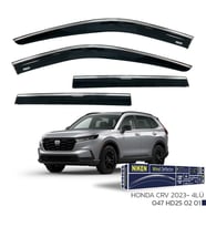 Honda Crv Kromlu Cam Rüzgarlığı Niken 2023+ sonrası uyumlu (Siyah)