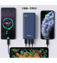 Philips 20000 mAh Hızlı Şarj Powerbank Teşhir