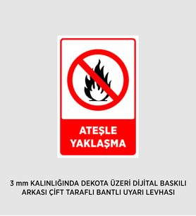 ATEŞLE YAKLAŞMA 25X37 CM