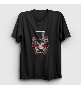 Presmono Unisex Siyah Hat Guns N' Roses T-Shirt 56575tt