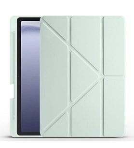 Galaxy Tab A9 Kılıf Zore Tri Folding Kalem Bölmeli Standlı Kılıf