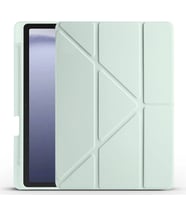 Galaxy Tab A9 Kılıf Zore Tri Folding Kalem Bölmeli Standlı Kılıf