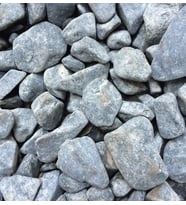 Fidanistanbul Tumbled Basalt Doğal Dekoratif Taş 2-4 cm, 25 Kg