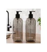 Homea Hands Dishes Sabunluk Füme Renk – Şık ve Modern Mutfak & Banyo Sabunluk, Sıvı Sabunluk