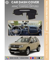 DACIA DUSTER (2015 +) Torpido Örtüsü Ön Göğüs Koruma Torpido Koruma Çatlamayı Engeller Tam Uyum