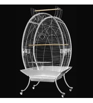 Dayang Oval Papağan Kafesi Ayaklı  89X60X159
