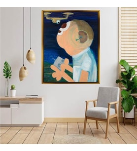 Altın  Çerçeveli tablo n833