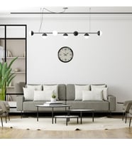 River World Duvar Saati Metal 40 cm'lik Elegance Krom
