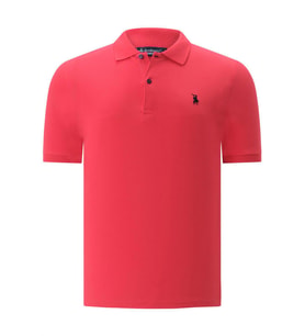 T8561 DEWBERRY ERKEK TSHIRT-DÜZ NAR (Karışık)