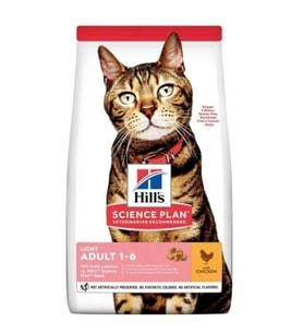 Hills Science Plan Light Tavuklu Yetişkin Kedi Maması 1.5 Kg