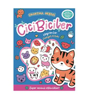 Cicibiciler Hayvanlar Çıkartma Neşesi Faliyet Kitabı Beta Kids