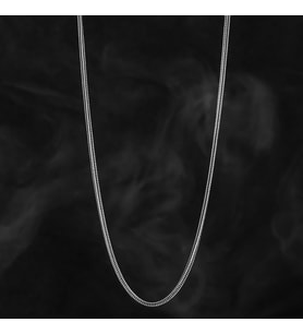 Tilki Kuyruğu Gümüş Kolye 1.5 mm