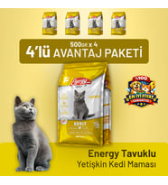 Tavuklu Yetişkin Kedi Maması - 4 Adet